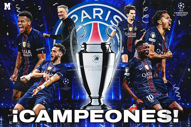 París Saint-Germain bicampeón de la Champions League