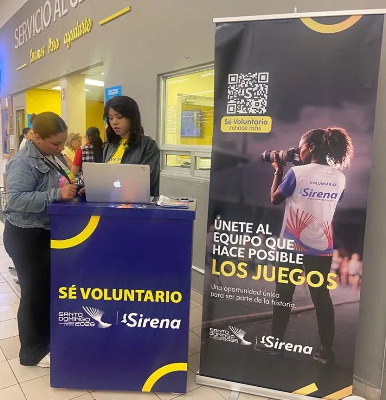 Voluntarios se inscriben en Santiago para Santo Domingo 2026