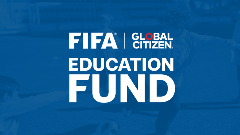 El Fondo de la FIFA y Global Citizen para la educación ha concedido sus primeras subvenciones a organizaciones comunitarias que proporcionan acceso a la educación y al fútbol a niños y niñas de todo el mundo