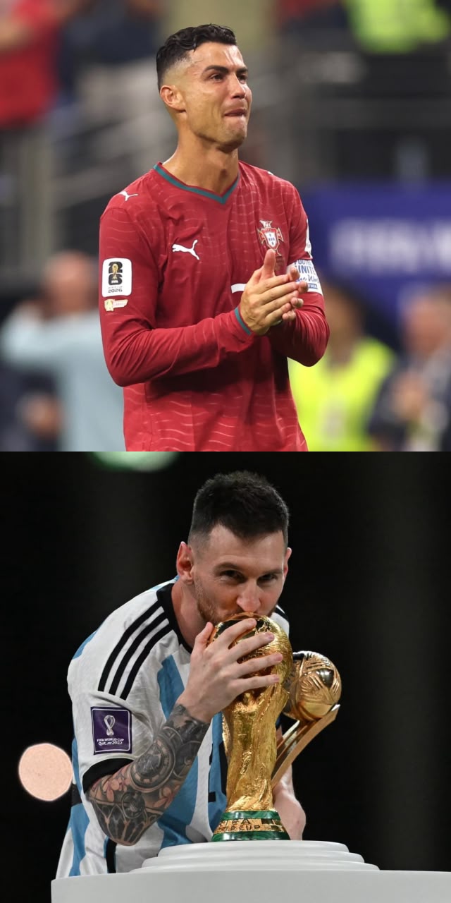 Cristiano Ronaldo y Lionel Messi