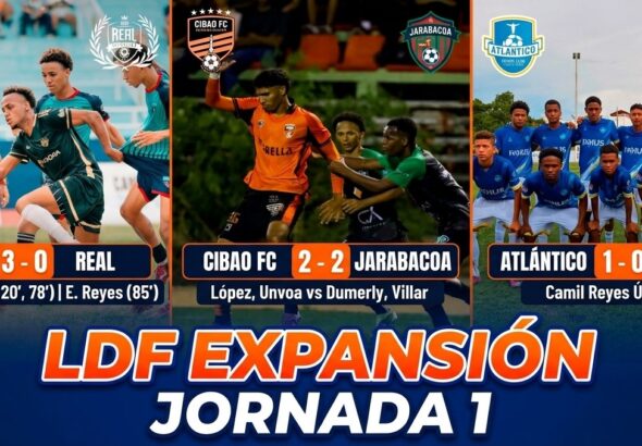 La LDF Expansión arranca con emociones, goleadas y empates en la Jornada 1